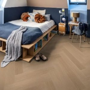 Spigato Estino Visgraat Dark Oak Click